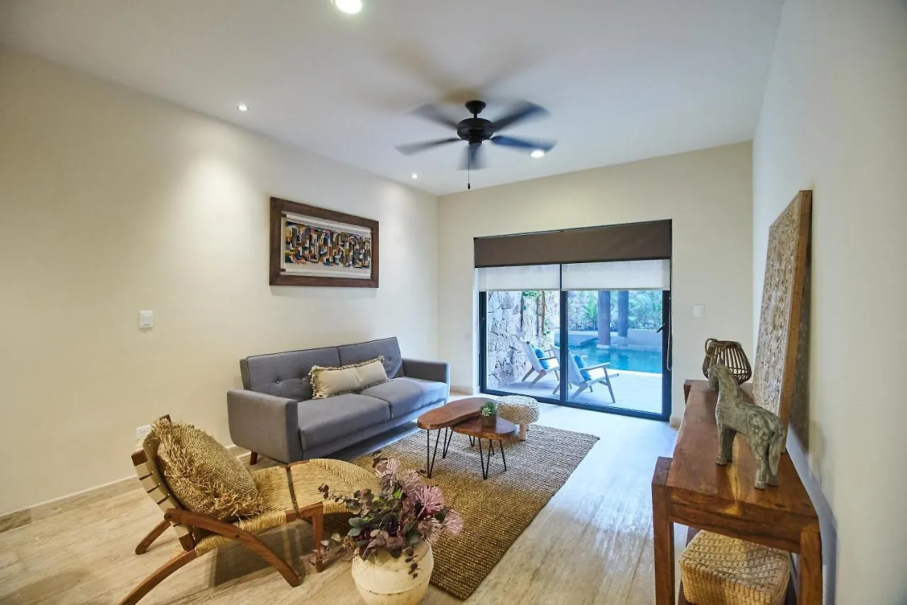 Luxury Poolside Gem With Pool, Jacuzzi & Gym Apartment Tulum Mexico